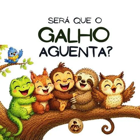 Capa do mini-livro Será Que o Galho Aguenta?